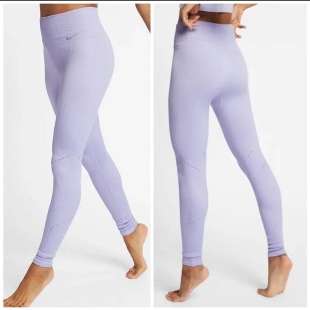 Nike thick knit ribbed leggings